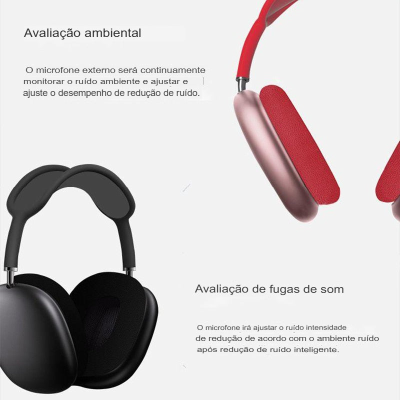 AudioPro™ - Headphones Bluetooth 5.0 com Áudio Premium